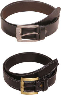 

Lee Topper Men Casual, Evening, Formal, Party Black Artificial Leather Belt