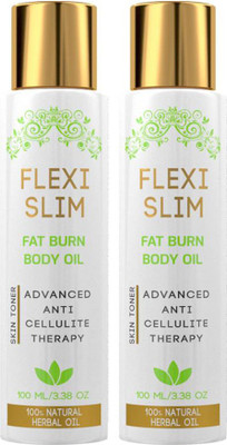 

Ayurgenie Flexislim Certified Fat Burn Body Oil ( 2 Nos Combo Pack )(200 ml)
