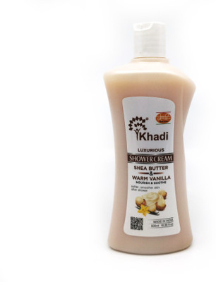 

Khadi Shea Butter & Warm Vanilla Shower Cream(500 ml)