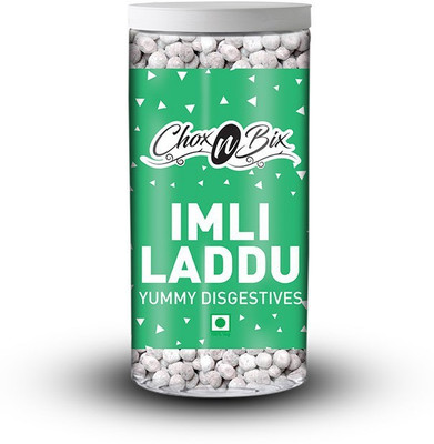 

Chox N Bix IMLI LADDU Dry Ginger, Dry Mango, Black Pepper, Neembusat, Peeplamool Mouth Freshener(Pack of 2)