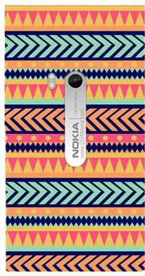 Mystry Box Back Cover for Nokia Lumia 920(Orange Abst, Flexible Case) Flipkart