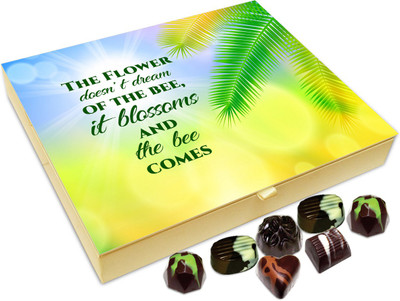 

Chocholik Gift Box - The Flower Doesn’t Dream Of The Bee - 20pc Truffles(240 g)
