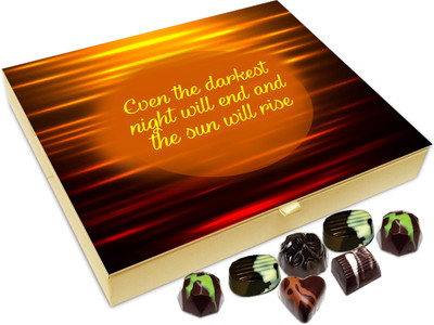 

Chocholik Gift Box - Even The Darkest Night Will End And The Sun Will Rise - 20pc Truffles(240 g)
