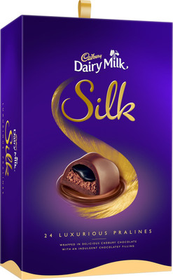 

Cadbury Dairy Milk Silk Pralines Chocolate Gift Box Bars(240 g)