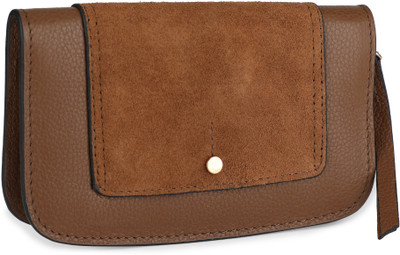 

Accessorize Casual Brown Clutch