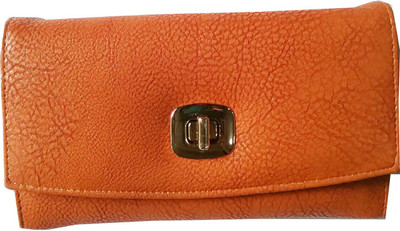 

ollee Casual Orange Clutch