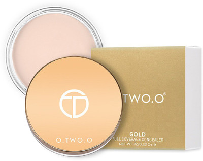 

O.TWO.O G9984 : Gold Full Coverage Concealer - Long Lasting, Waterproof, Lightweight, Oil Controlling, Perspiration & Humidity Resistant Concealer(G9984A02 - IVORY WHITE)