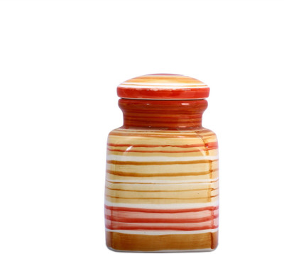 

Caffeine Barni Ceramic in Glossy Multicolor Studio (Medium Size) (1 pc) - 2500 ml Stoneware Grocery Container(Multicolor)