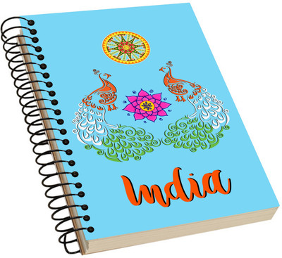

Clickplick A5 Notebook(Innovative Acrylic Notebook, Multicolor)