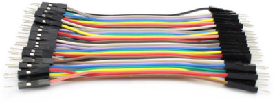 

REES52 10Cm 40 Pin Male to Male Jumper Wire Electronic Components Electronic Hobby Kit