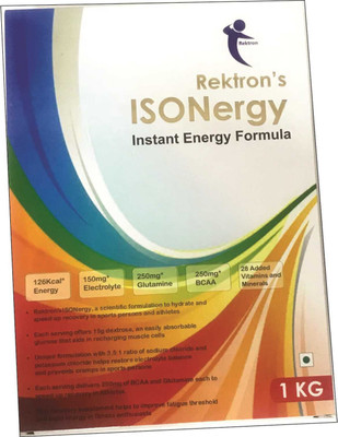 

Rektron's ISONergy- Instant Energy with Recovery Nutrition Drink(1 kg, Apha Mango, Hawaiian Pineapple, British Lemon, Tangy Orange Flavored)