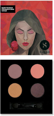 

Sugar Cosmetics Blend The Rules Eyeshadow Quad Roar 5 g(16 Roar)