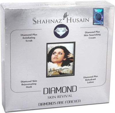 

shahnaz DIAMOND SKIN REVIVAL FACIAL KIT 40 g(Set of 4)