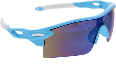 

Vast Motor Biking And Spots Wrap Around Cycling Goggles(Blue)