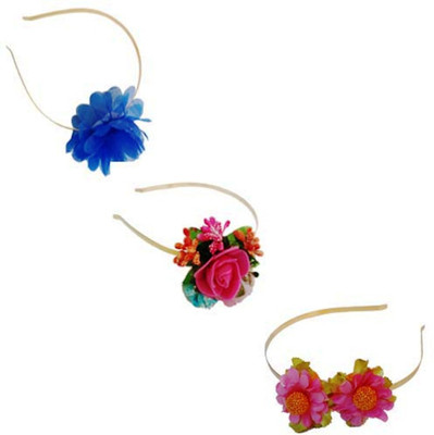 

AV Kavye Hair band Hair Band(Pink, Blue, Multicolor)