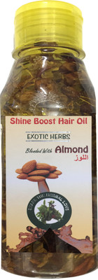 

LUV-LI IMPORTED EXOTIC HERBS WITH ALMOND SHINE AND GROWTH BOOST HAIR OIL Hair Oil(200 ml)