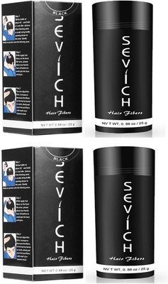 sevich black hair fiber 50 gm(50 g)