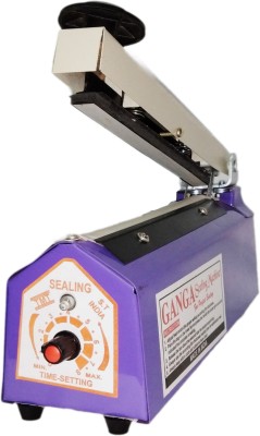 GANGA Poly Sealing Machine 8 inch Poly Sealing Machine, Pouch, Pepsi, Plastic Bag Packing Hand Held Heat Sealer(220 mm)