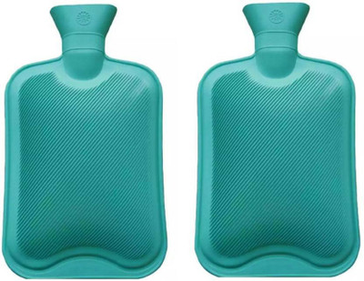 

MedFest Non Electric Pain Relief Rubber Hot water Bottle Non-Electrical 2 L Hot Water Bag(Green)