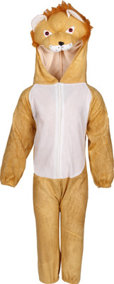 Raj Fancy Dresses Lion Animal Kids Costume Wear
