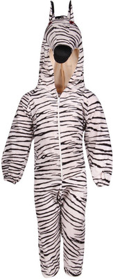 Raj Fancy Dresses Zebra Kids Costume Wear