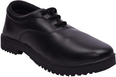 

Jasch Boys & Girls Lace Derby Shoes(Black