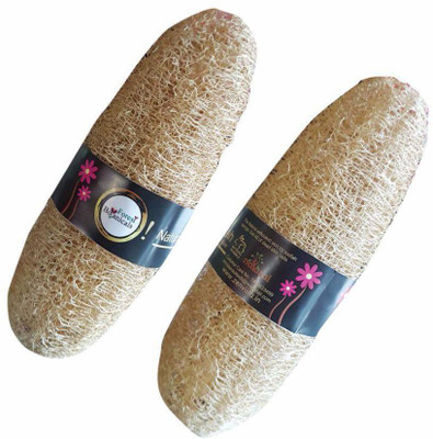 

Zenvista Meditech Loofah(Pack of 2), Brown