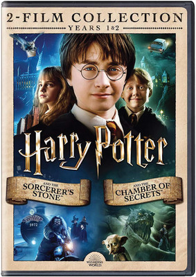 Harry Potter: The Complete 2 Movies Collection (Years 1 & 2) - HP and the Sorcerer's Stone + HP and the Chamber of Secrets (2-Disc)(DVD English)