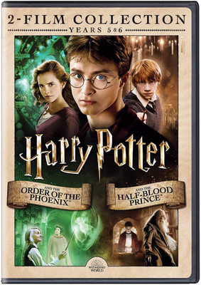 

Harry Potter: The Complete 2 Movies Collection (Years 5 & 6) HP and the Order of the Phoenix + HP and the Half-Blood Prince (2-Disc)(DVD English)