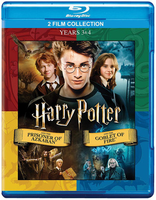 

Harry Potter: The Complete 2 Movies Collection (Years 3 & 4) - HP and the Prisoner of Azkaban + HP and the Goblet of Fire (2-Disc)(Blu-ray English)