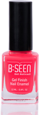 

b seen Hot Coral Enamel Nail Polish 12ml/0.4 oz orange