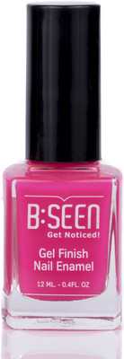 

B Seen Cotton Candy Gel Finish Enamel Nail Polish 12ml/0.4 oz cotton candy