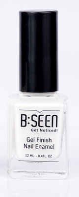 

b seen nail polish white