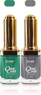 

Seven Nail polish green grey