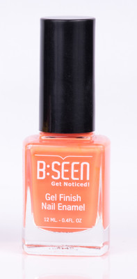 b seen Finish Enamel Nail Polish 12ml/0.4 oz safron