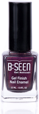 b seen Purple Rain Enamel Nail Polish 12ml/0.4 oz purple