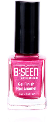 

b seen Gel Finish Enamel Nail Polish 12ml/0.4 oz pink