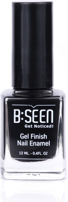 

b seen Black Widow Enamel Nail Polish 12ml/0.4 oz black