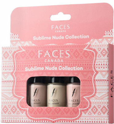 Faces Canada Sublime Nude Collection Multicolor(Pack of 3)