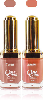 

Seven nail polish l brown peach
