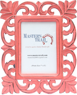 

Master's Trail Wood Photo Frame(Peach, 1 Photos)