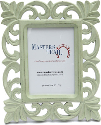 

Master's Trail Wood Photo Frame(Light Green, 1 Photos)