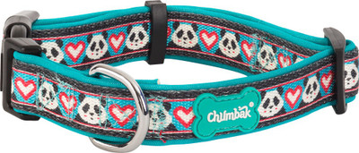 

Chumbak Panda Love L01 Dog Everyday Collar(, Blue 1