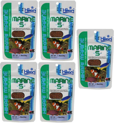 

Hikari Marine S (pack of 5) 250 g Dry Fish Food(Pack of 5)