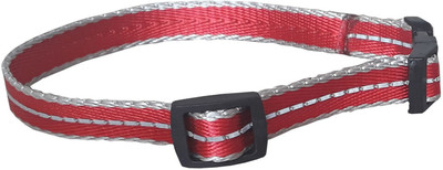 

Pet Needs High Quality Designer Nylon Leash and Adjustable Collar Set for Puppy- for Tracking, Patrolling, Walking, and Training -Length- 46 inches, Width-0.6 inch 116 cm Dog & Cat Strap Leash(Red)