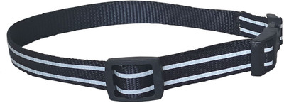 

W9 High Quality Designer Nylon Leash and Adjustable Collar Set for Puppy- for Tracking, Patrolling, Walking, and Training -Length- 46 inches, Width-0.6 inch 116 cm Dog & Cat Strap Leash(Black)