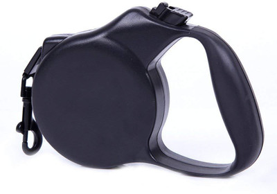 

Satyam Kraft Retractable Dog Leash Durable Dog Strap Belt up to 10 Feet Long for Small Pet Roaming 10 cm Dog & Cat Strap Leash(Black)