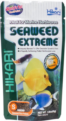 

Hikari Seaweed Extreme | 45g | Aquarium Fish Food Fish Treat(45 g, Pack of 2)