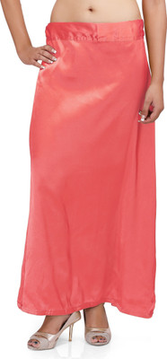 PKYC AM-OrangishTomatoSP50 Satin Blend Petticoat(Small)