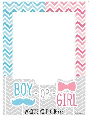 

Theme My Party Photo Frame For Your Baby Shower Photo Booth Board(Party)